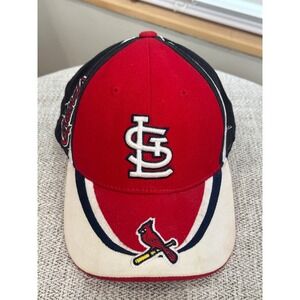 St Louis Cardinals Baseball Cap Hat MLB Blue Red White One Size